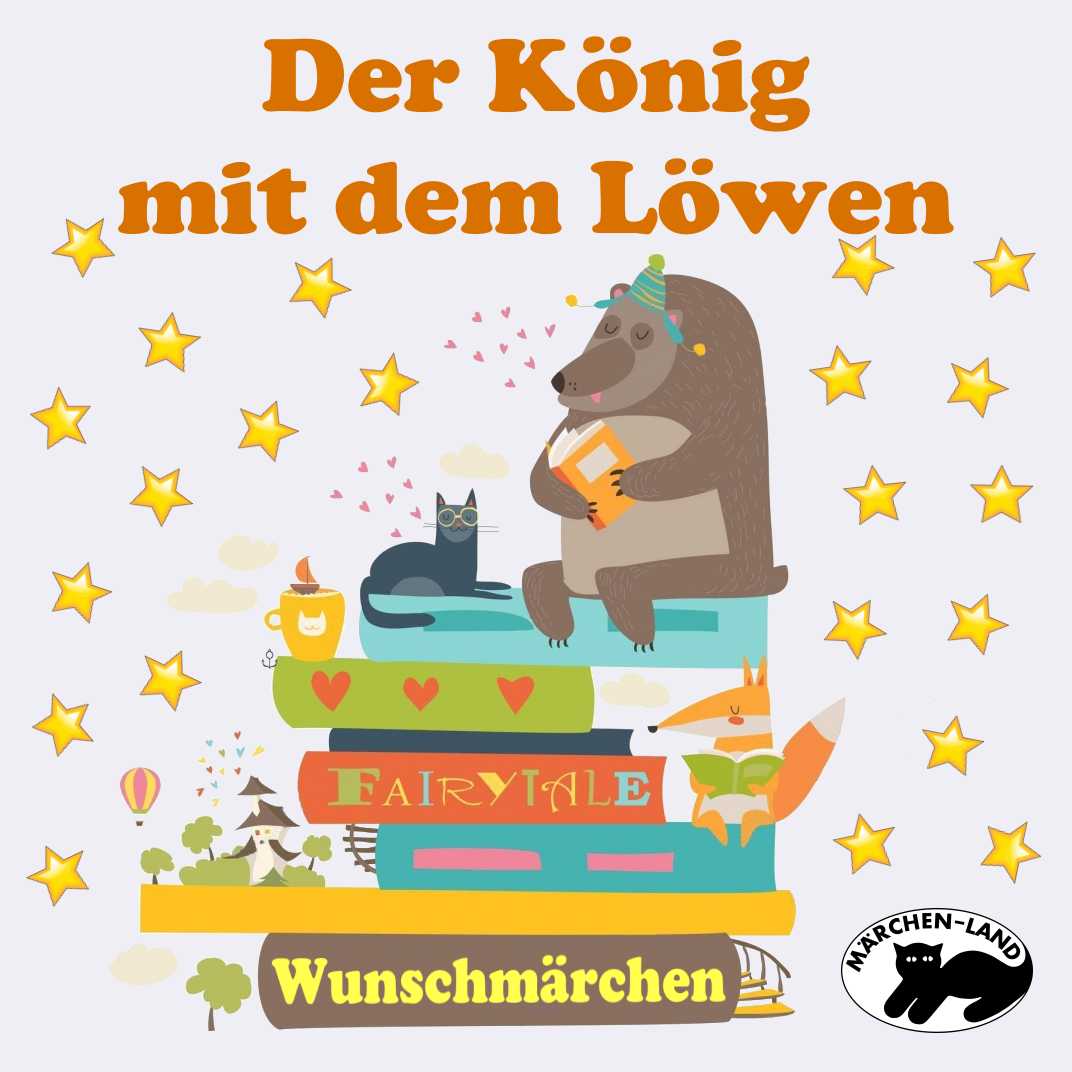 Cover: Der König mit dem Löwen
