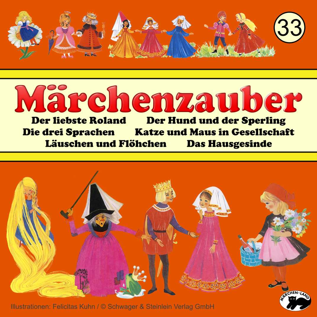 Produktbild Cover - Märchenzauber 33 Der liebste Roland - Märchen-Land Hörspielverlag