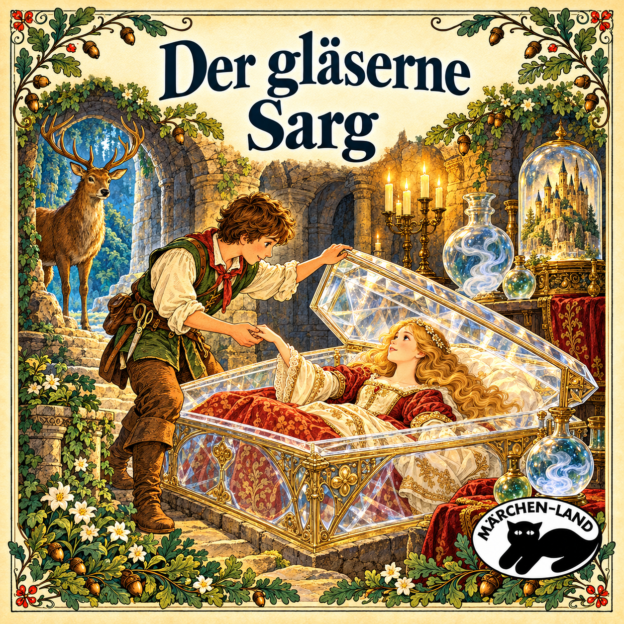 Cover: Der gläserne Sarg