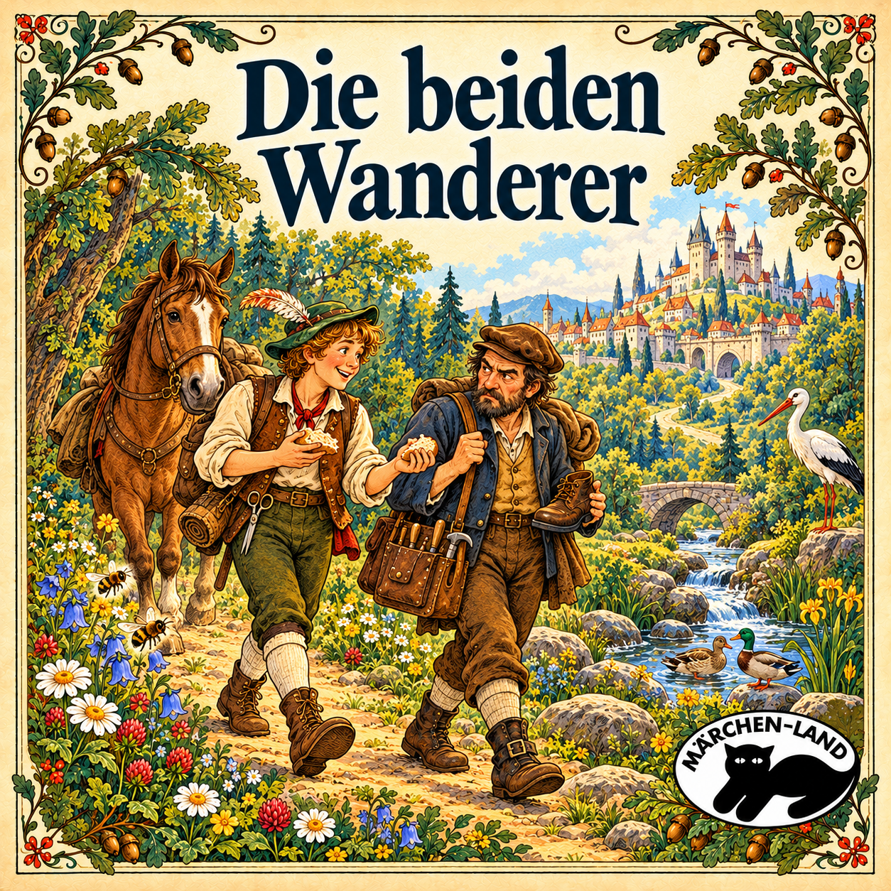 Cover: Die beiden Wanderer