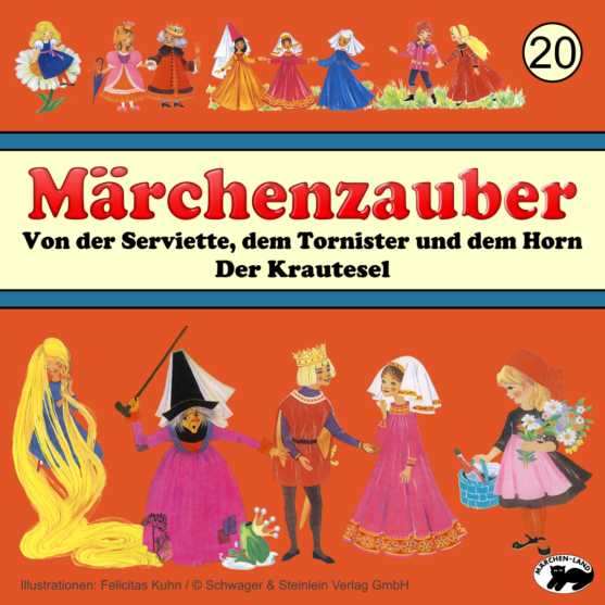 Produktbild Cover - Märchenzauber 20 Von der Serviette, dem Tornister und dem Horn - Märchen-Land Hörspielverlag