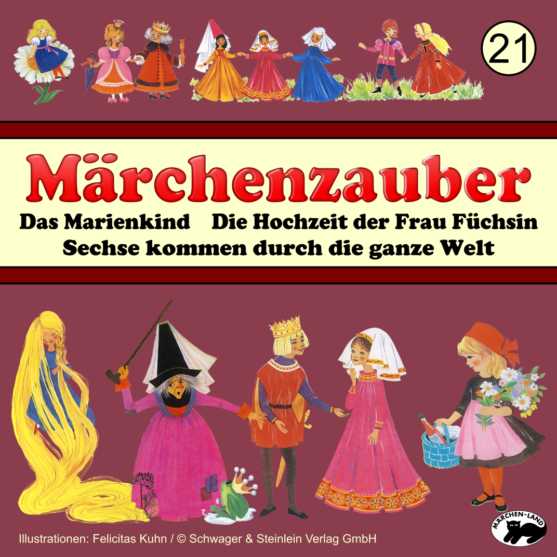 Produktbild Cover - Märchenzauber 21 Das Marienkind - Märchen-Land Hörspielverlag