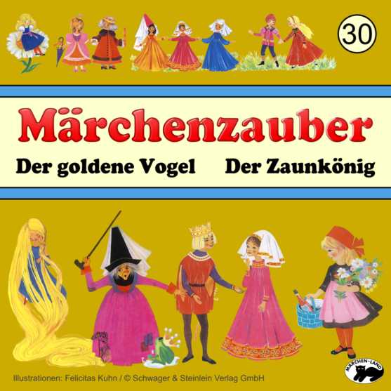Produktbild Cover - Märchenzauber 30 Der goldene Vogel - Märchen-Land Hörspielverlag