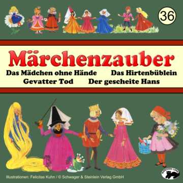 Produktbild Cover - Märchenzauber 36 Das Mädchen ohne Hände - Märchen-Land Hörspielverlag