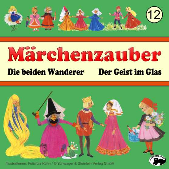 Produktbild Cover - Märchenzauber 12 Die beiden Wanderer - Märchen-Land Hörspielverlag