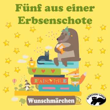 Produktbild Cover - Fünf aus einer Erbsenschote - Märchen-Land Hörspielverlag