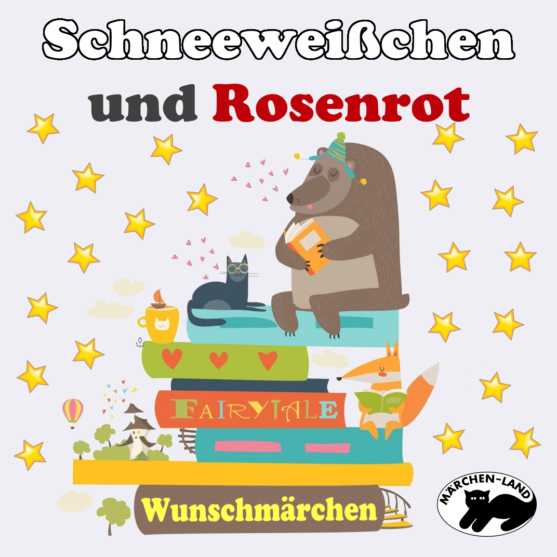 Produktbild Cover - Schneeweißchen und Rosenrot - Märchen-Land Hörspielverlag